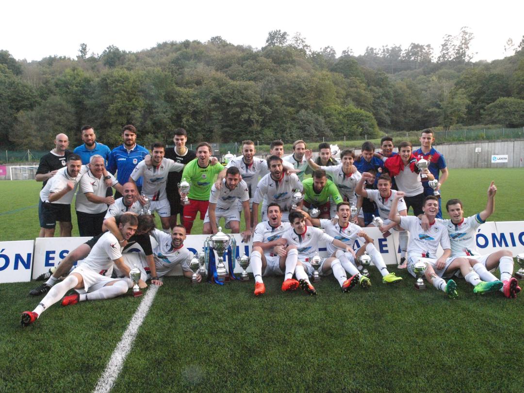Real Federación de Fútbol del Principado de Asturias-El U.P. de Langreo CAMPEÓN de la Copa RFEF Fase Autonómica 2017/2018